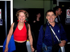 Patsy and Peter arrive 