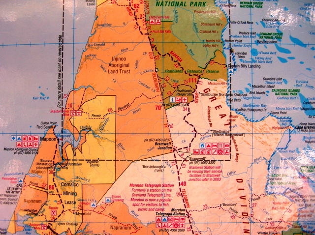 Moreton to Eliot Falls