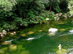Upper swimming hole