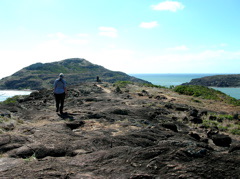 Marker overlooking the Top